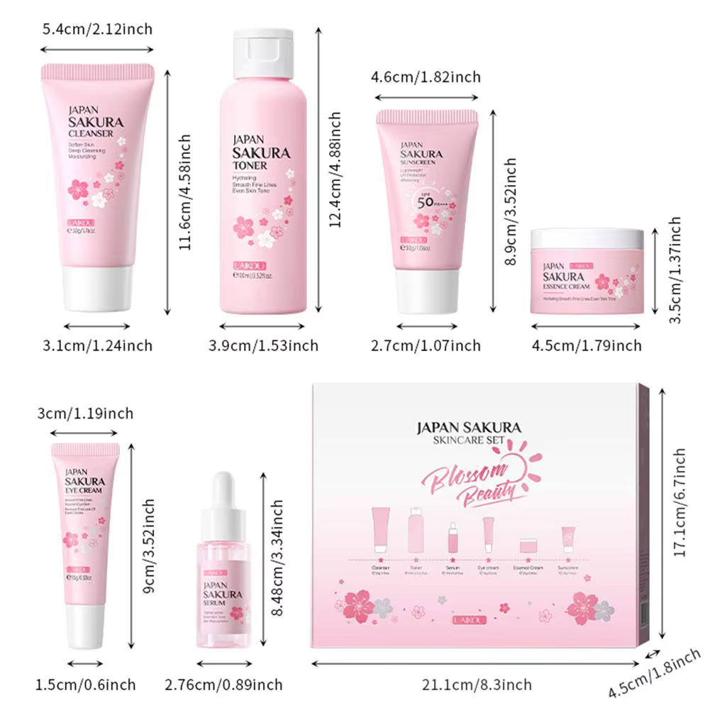 Sakura Blossom Skin Care Set